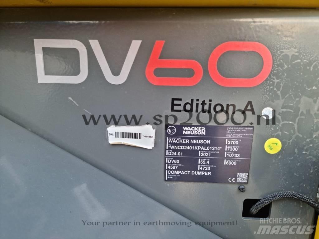 Wacker Neuson DV 60 Мини-самосвалы
