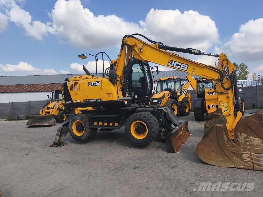 JCB JS 145 W Колёсные экскаваторы
