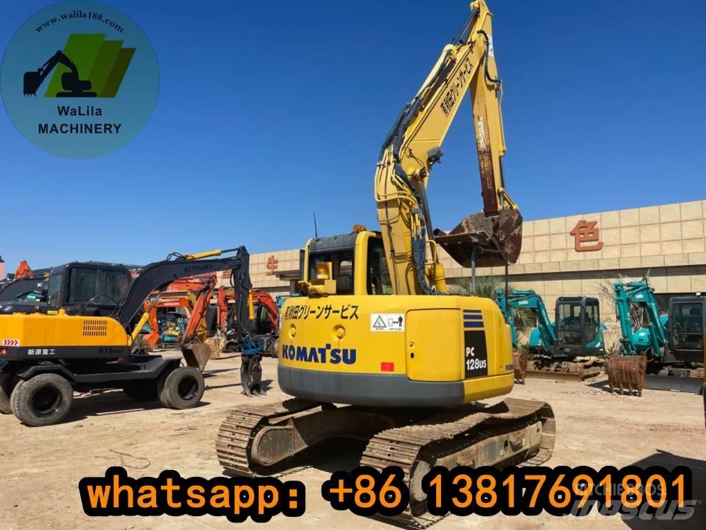 Komatsu PC 128 US-8 Малые экскаваторы 7т-12т