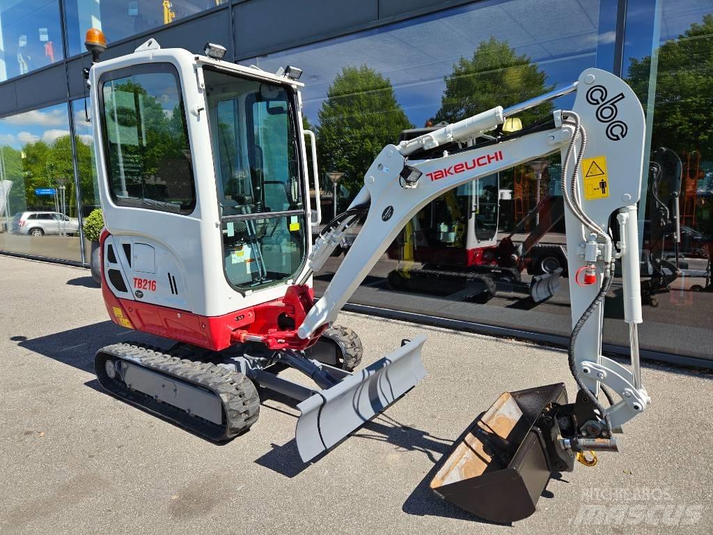 Takeuchi tb216 Мини-экскаваторы