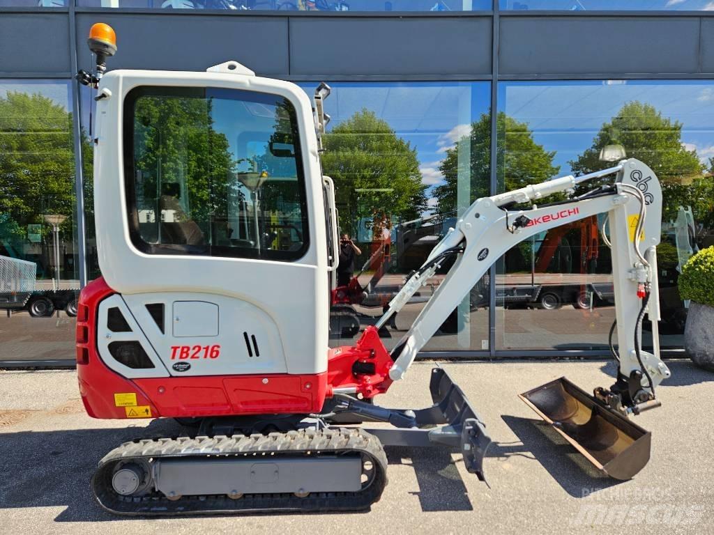 Takeuchi tb216 Мини-экскаваторы