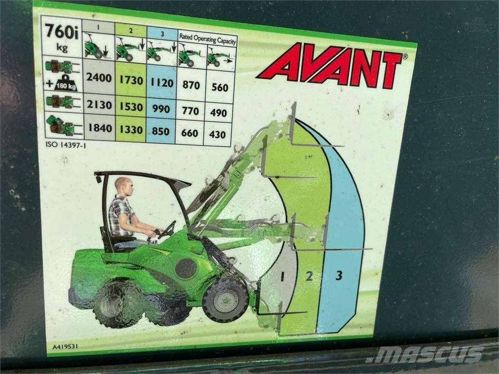 Avant 760i Малые погрузчики