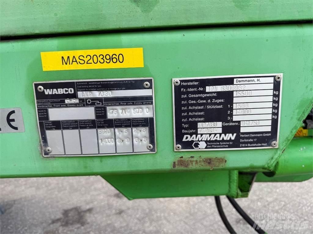 Dammann ANP 7030 Прицепные опрыскиватели