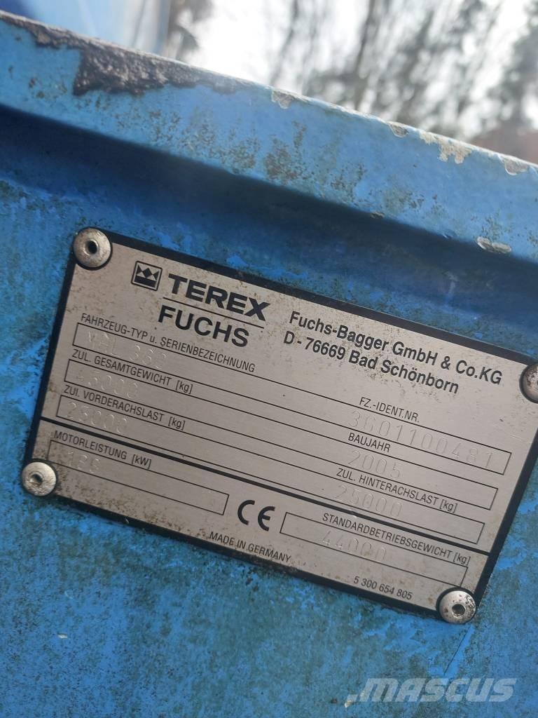 Terex Fuchs MHL 360 Экскаваторы для разрушения