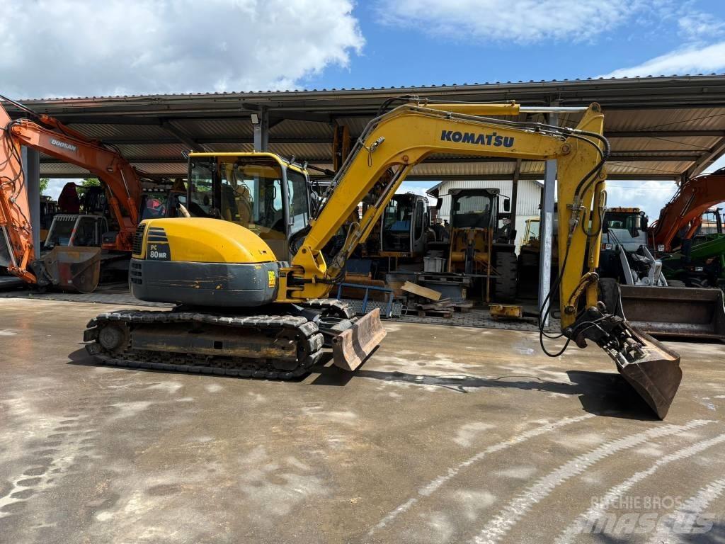 Komatsu PC 80 MR-3 Малые экскаваторы 7т-12т