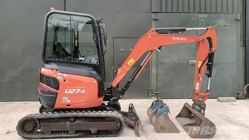 Kubota U 27-4 Мини-экскаваторы