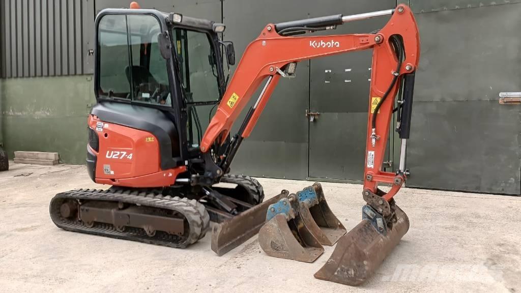Kubota U 27-4 Мини-экскаваторы