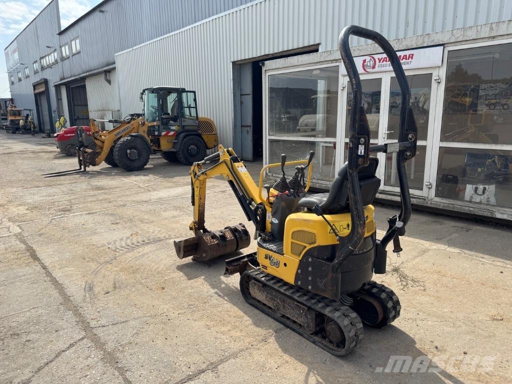 Yanmar SV08 (1D199) Мини-экскаваторы