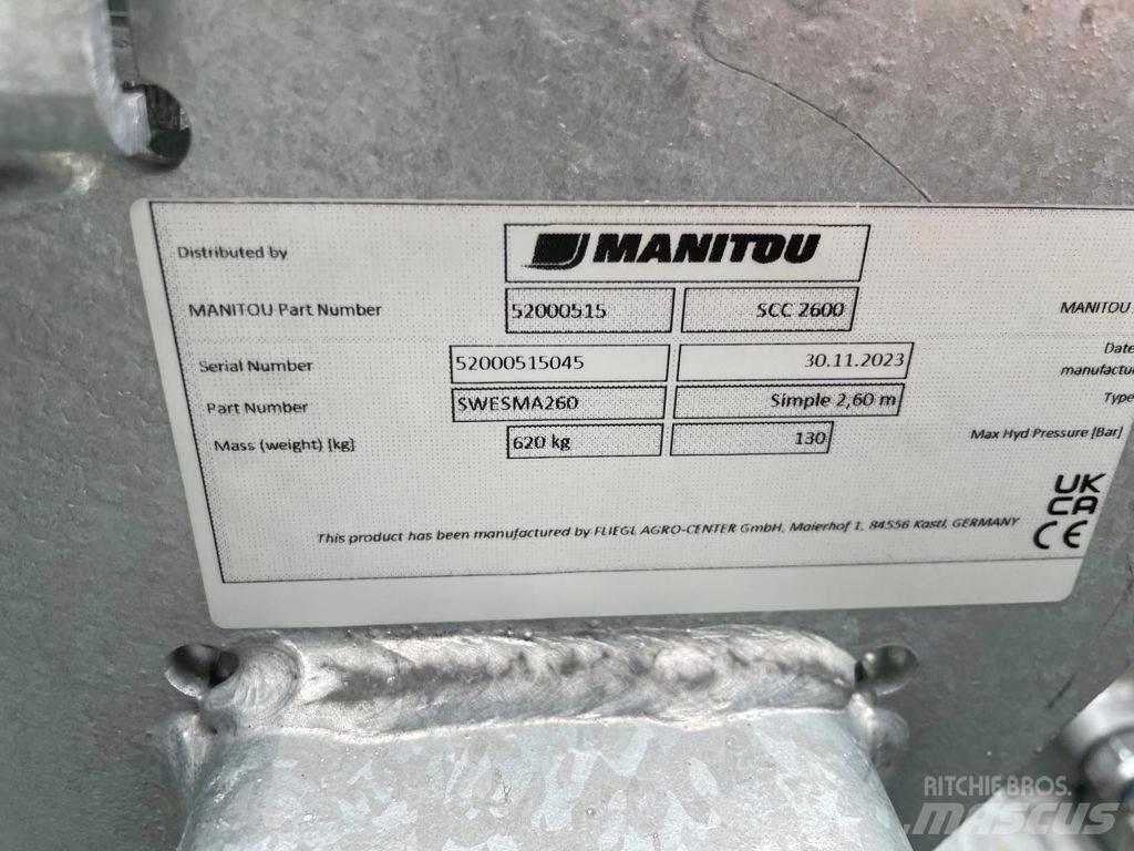 Manitou SCC 2600 Телескопические погрузчики