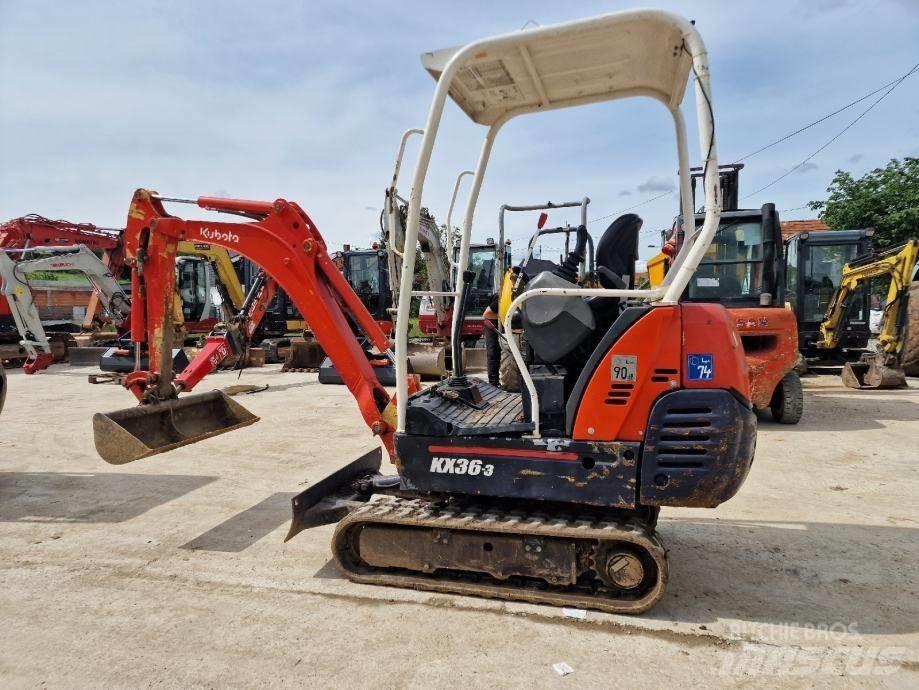 Kubota KX 36-3 Мини-экскаваторы