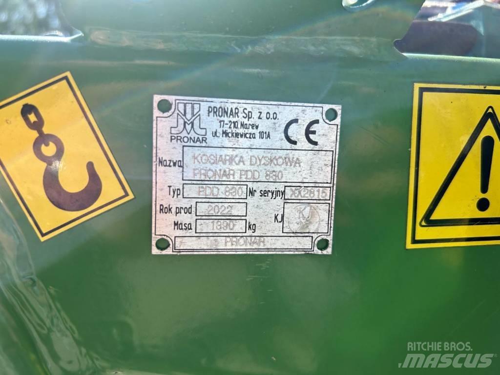 Pronar PDD830C Косилки плющилки