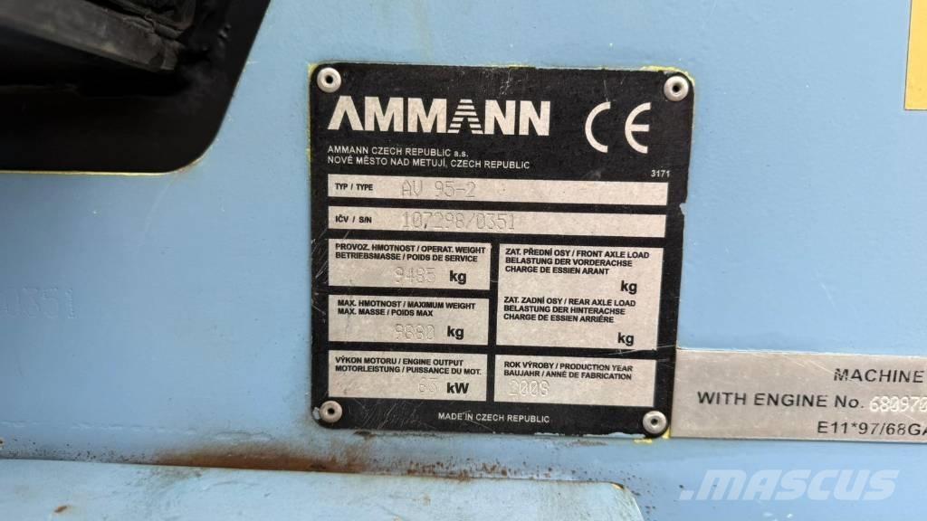Ammann AV  95-2 Катки тротуарные