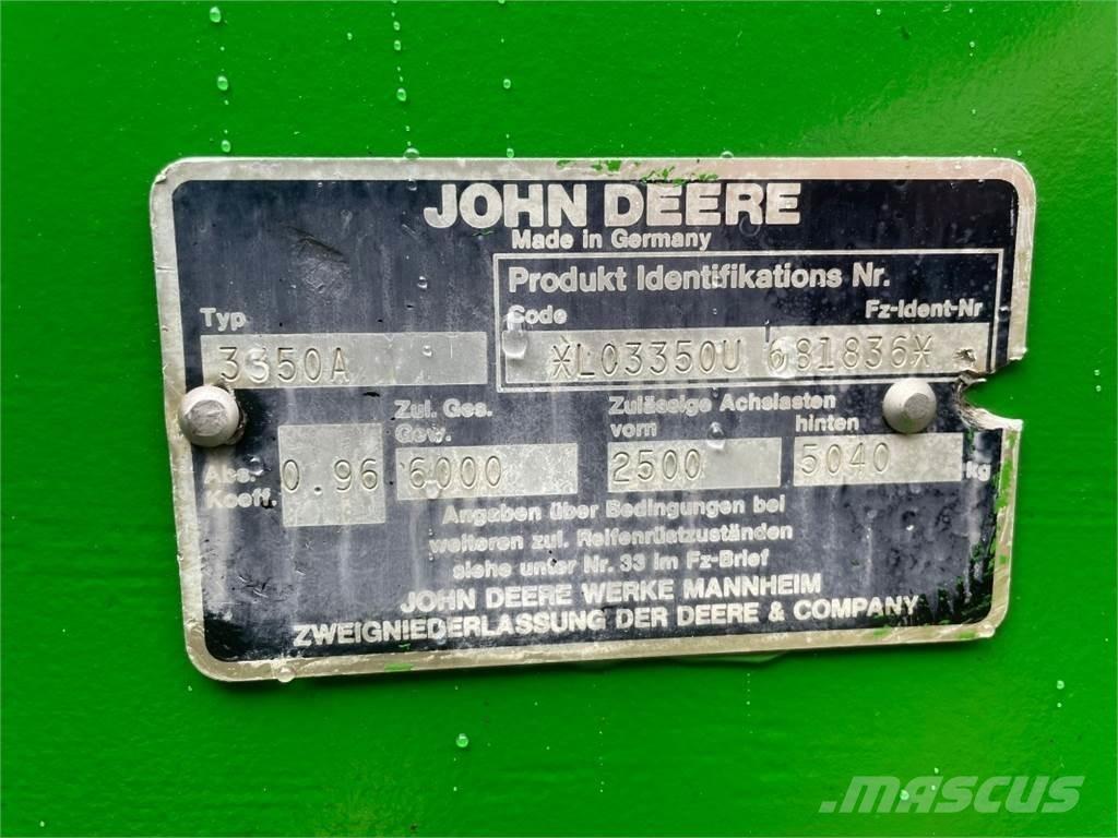 John Deere 3350 Трактора