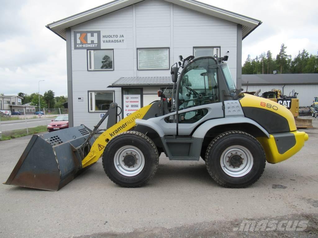 Kramer 880 2 x KAUHA Фронтальные погрузчики