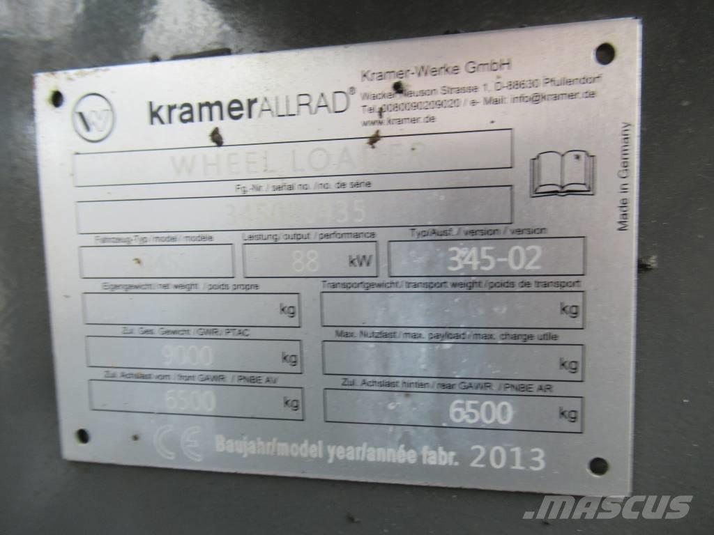 Kramer 880 2 x KAUHA Фронтальные погрузчики