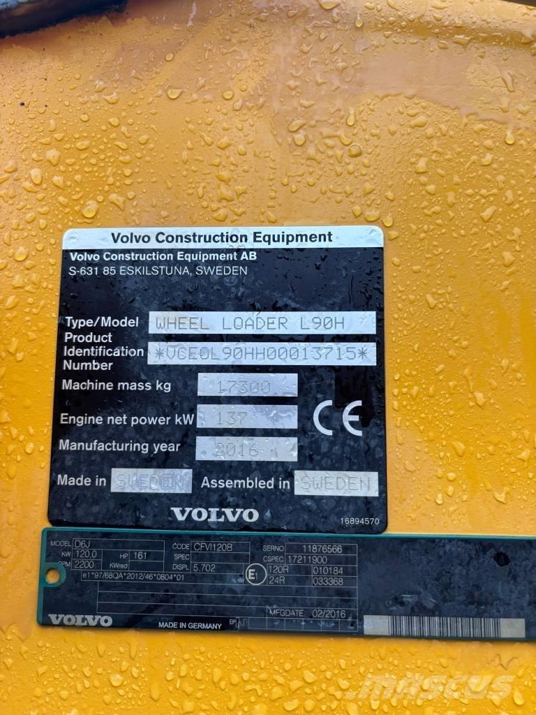 Volvo L 90 H Фронтальные погрузчики