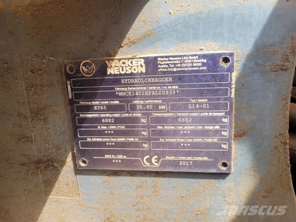 Neuson ET 65 Мини-экскаваторы