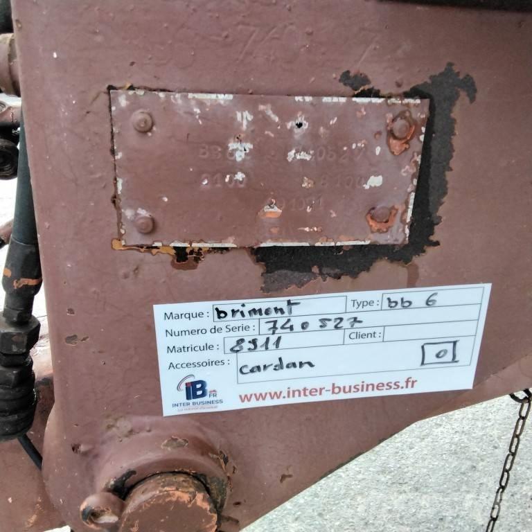 Brimont BB6 Тракторные самосвальные прицепы