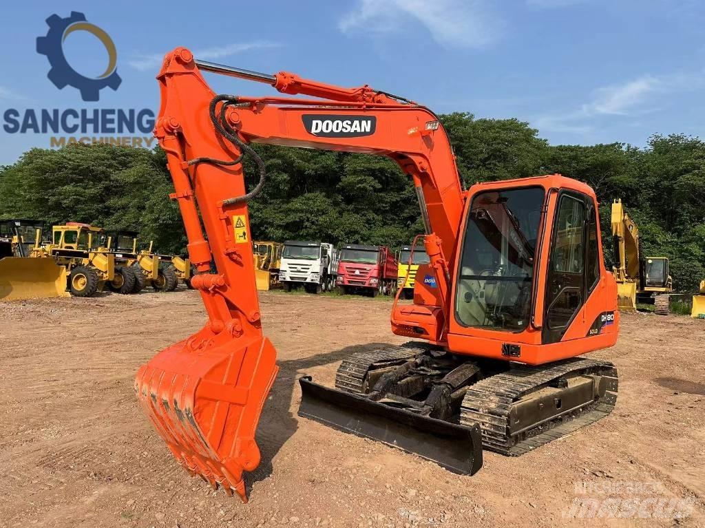 Doosan DH 80 Малые экскаваторы 7т-12т