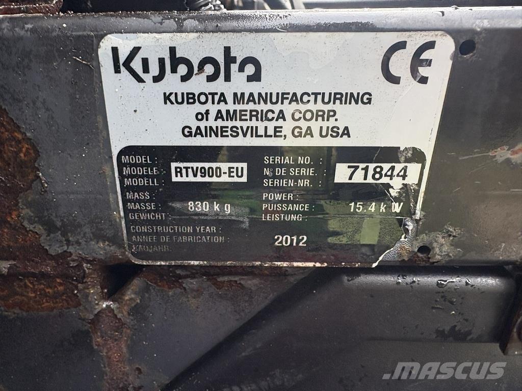 Kubota rtv 900 Гольф-кары