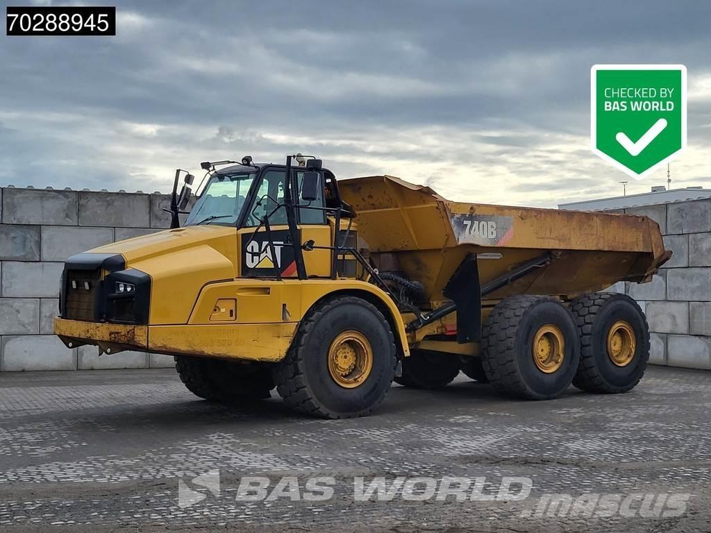 CAT 740 B Шарнирно-сочленённые самосвалы