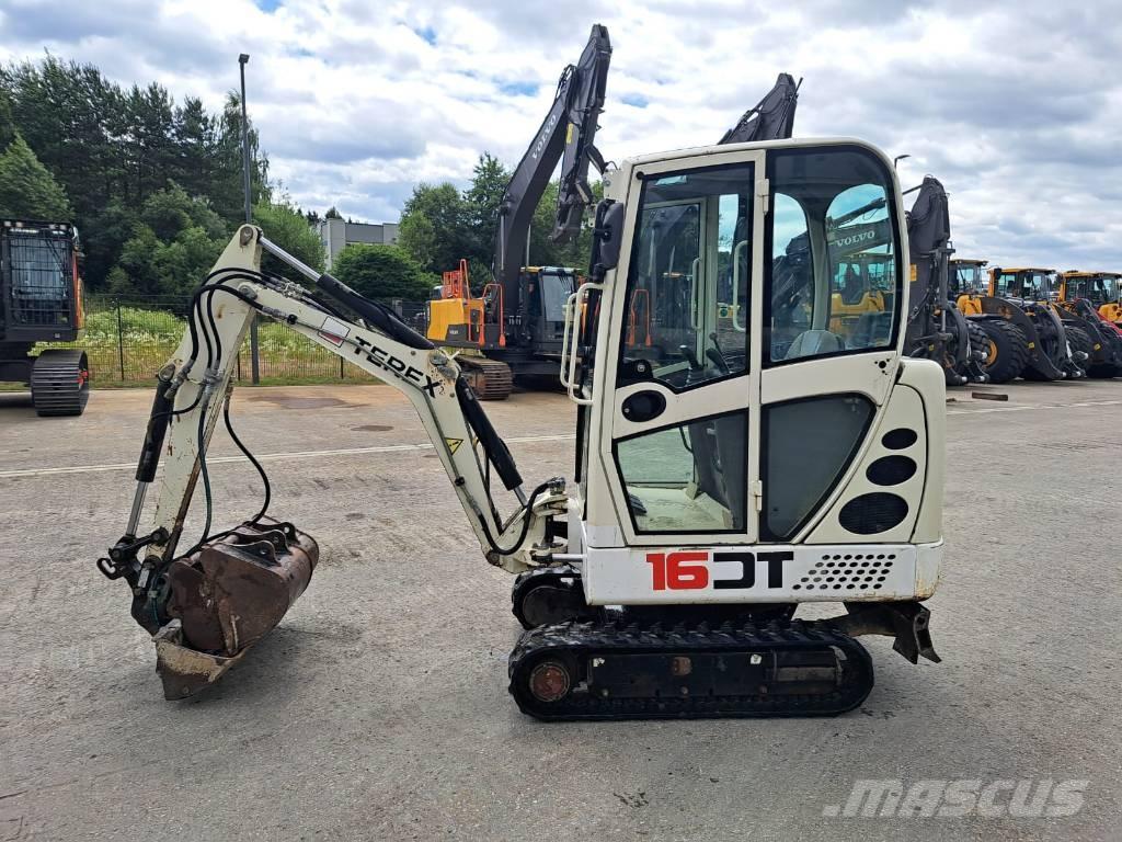 Terex TC16 Мини-экскаваторы