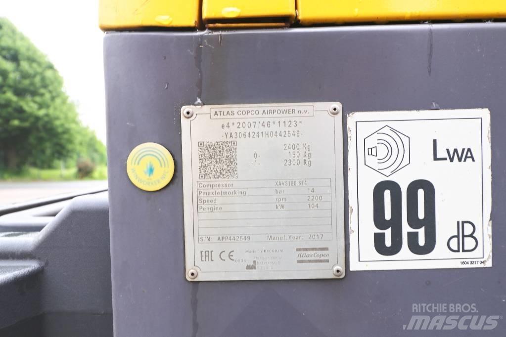 Atlas Copco XAVS 186 Воздушные компрессоры