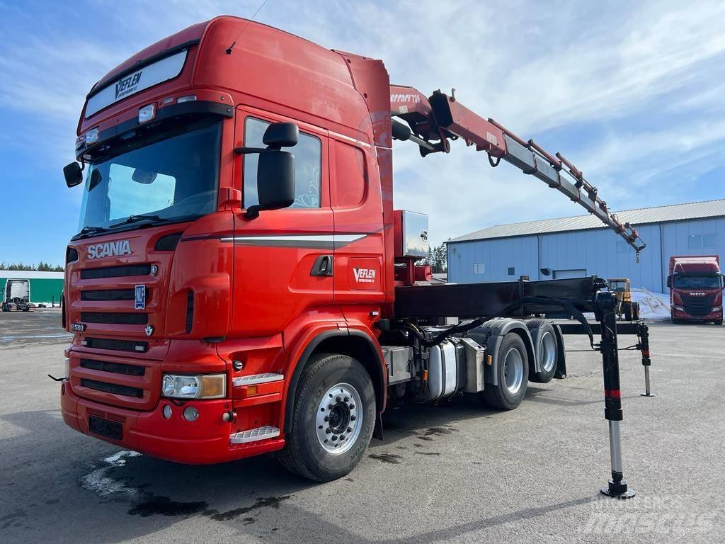 Scania R 580 Автомобильные краны