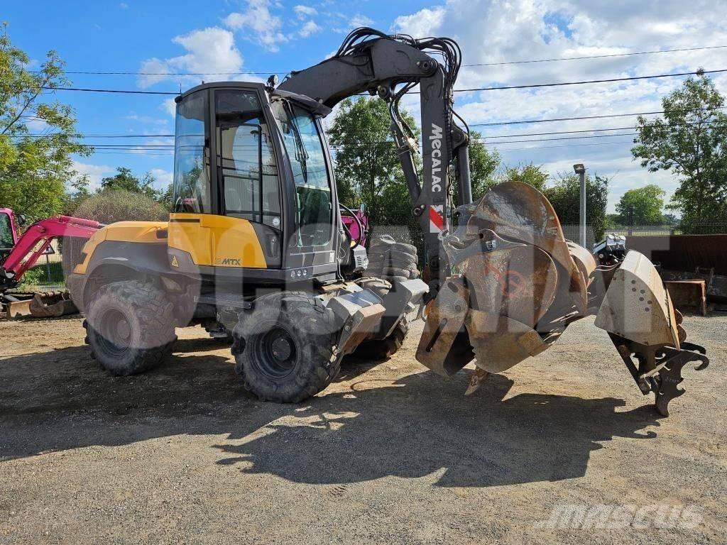 Mecalac 12 MTX Колёсные экскаваторы