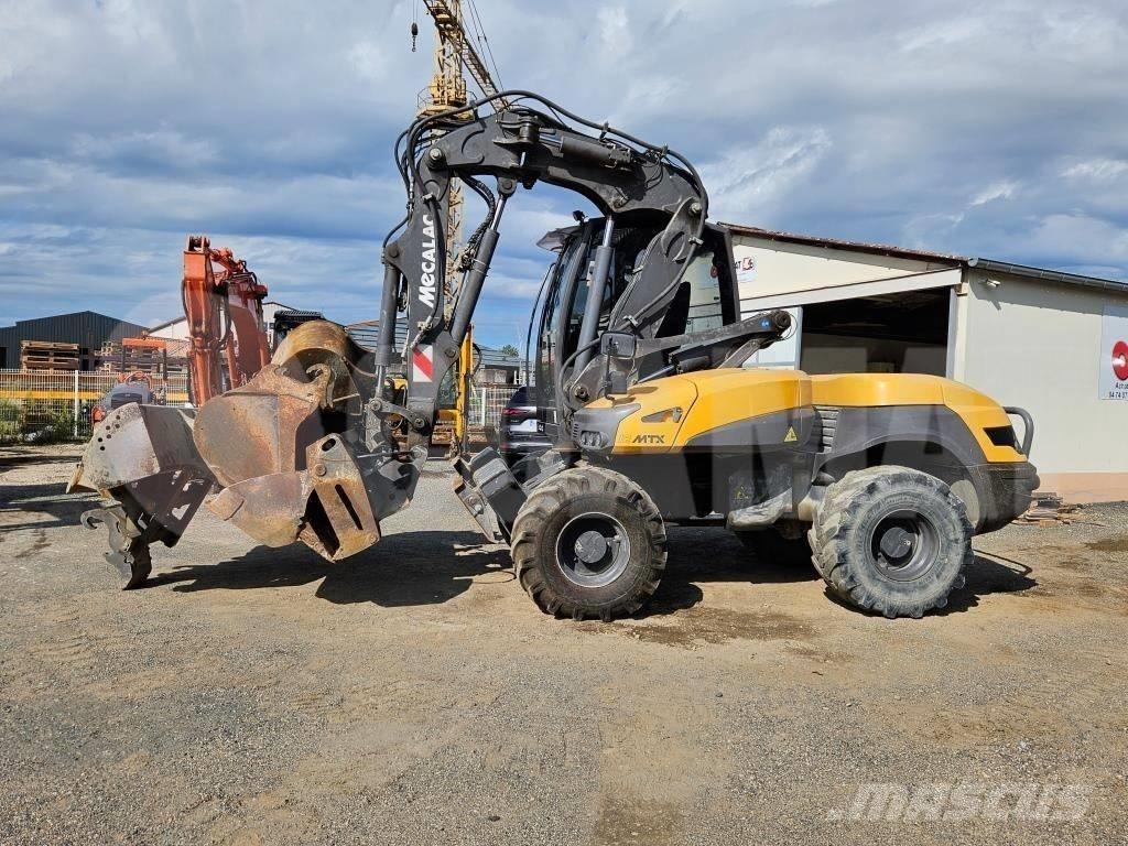 Mecalac 12 MTX Колёсные экскаваторы