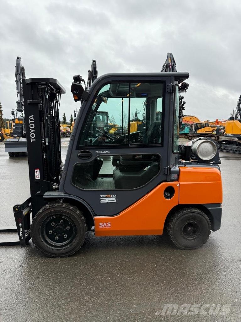 Toyota 02-8 FGJF 35 Газовые погрузчики