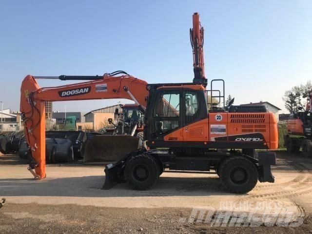 Doosan DX 210 W Колёсные экскаваторы