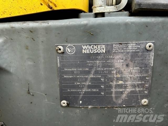 Wacker Neuson 803 Мини-экскаваторы