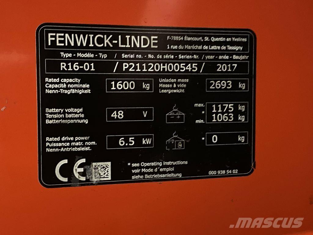 Linde R16 Ричтраки