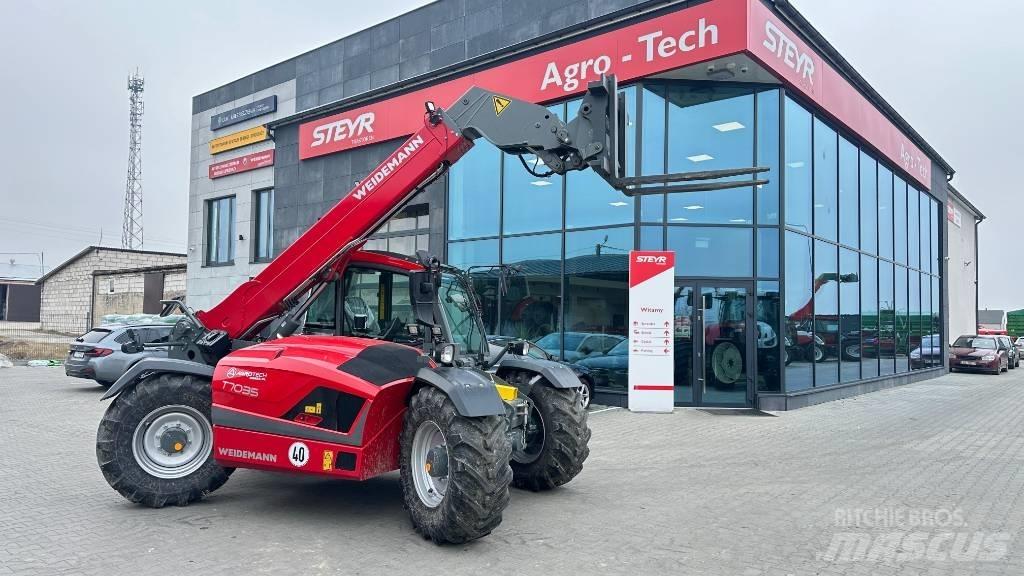 Weidemann T 7035 Сельскохозяйственные телескопические погрузчики