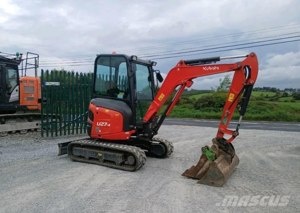 Kubota U 27-4 Мини-экскаваторы
