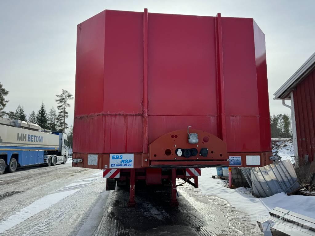  ESGE Pokkakärry Низкорамные полуприцепы