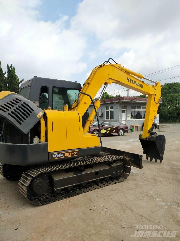 Hyundai 80-7 Гусеничные экскаваторы