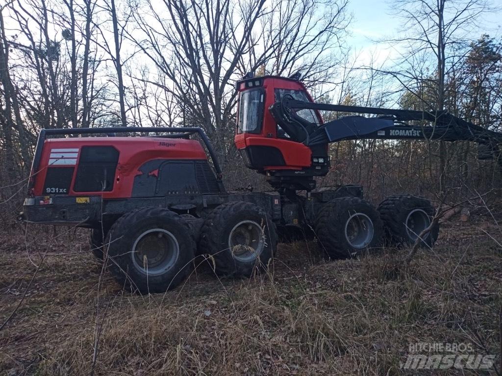 Komatsu 931 XC Харвестеры