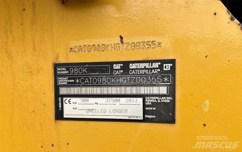 CAT 980 K Фронтальные погрузчики