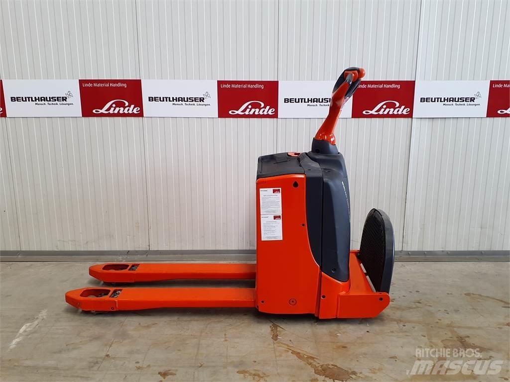 Linde T20P Ручные электрические тележки