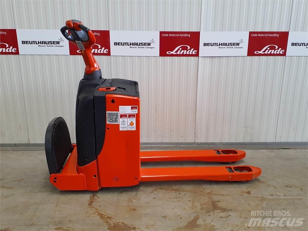 Linde T20P Ручные электрические тележки