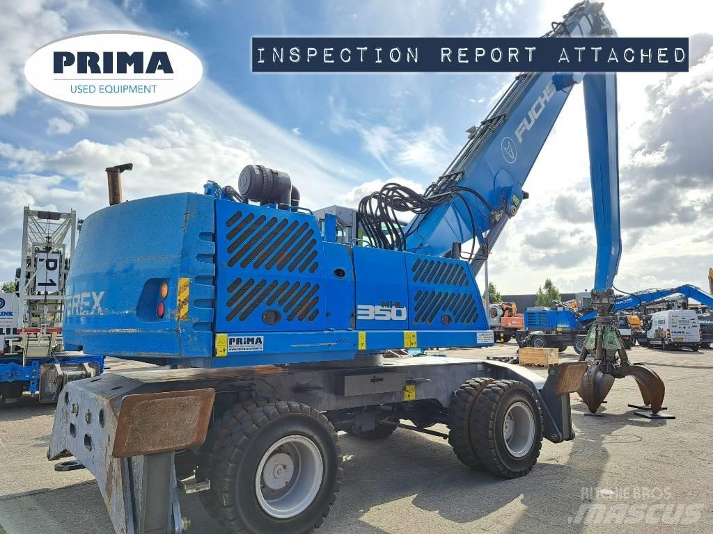 Fuchs MHL350E Перегружатели металлолома/промышленные погрузчики