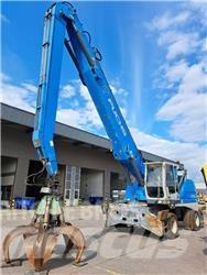 Fuchs MHL350E + Polyp Перегружатели металлолома/промышленные погрузчики