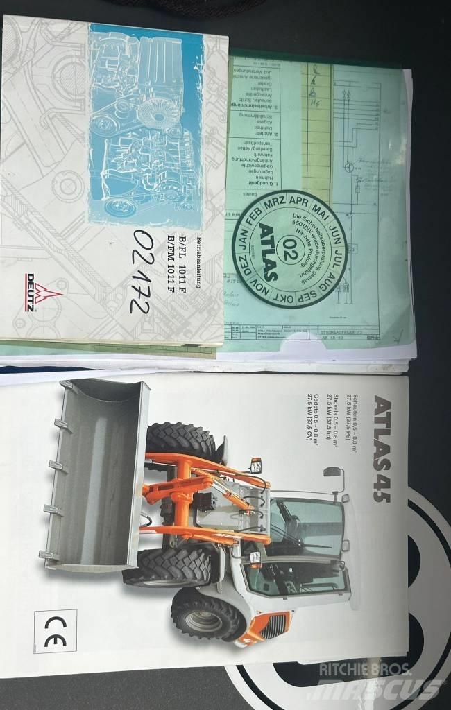 Atlas 45 Фронтальные погрузчики
