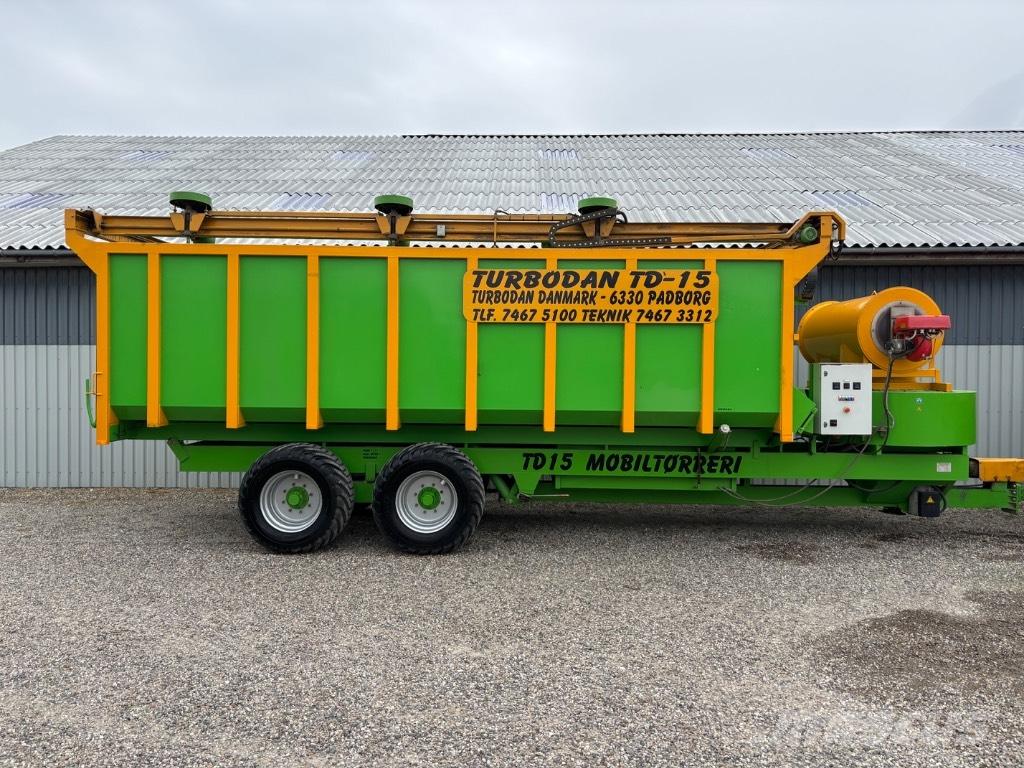  Turbodan TD15 Тракторные самосвальные прицепы