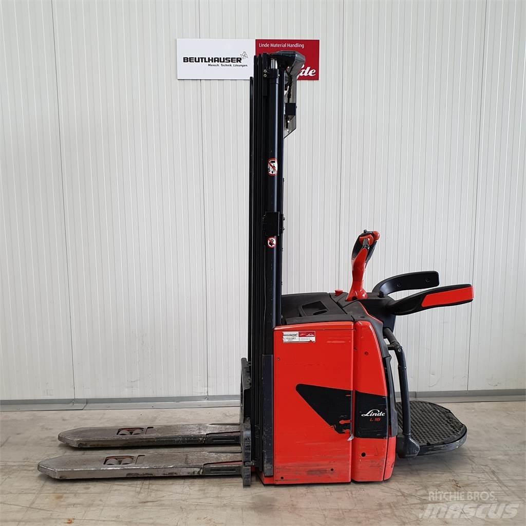 Linde L16AP Ручные штабелёры с электроподъёмом