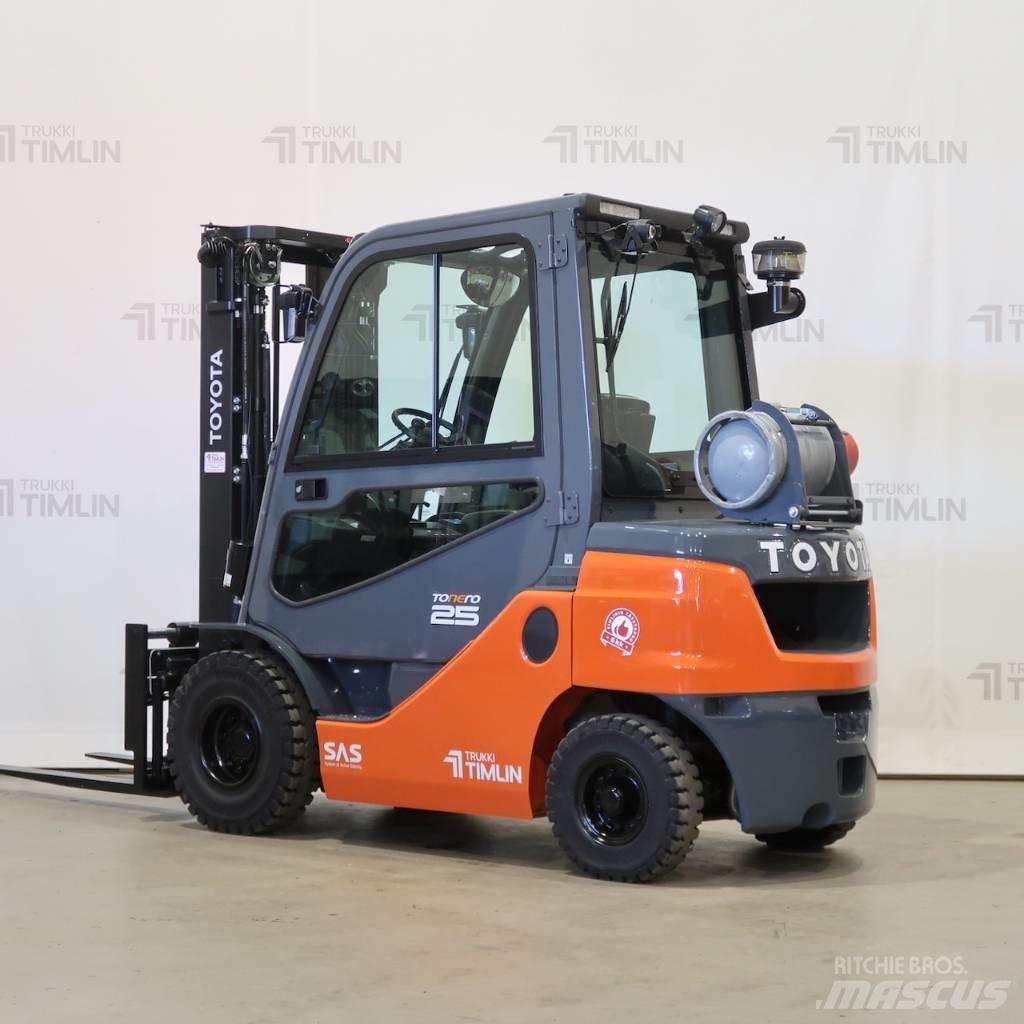 Toyota 02-8FGF25 Газовые погрузчики