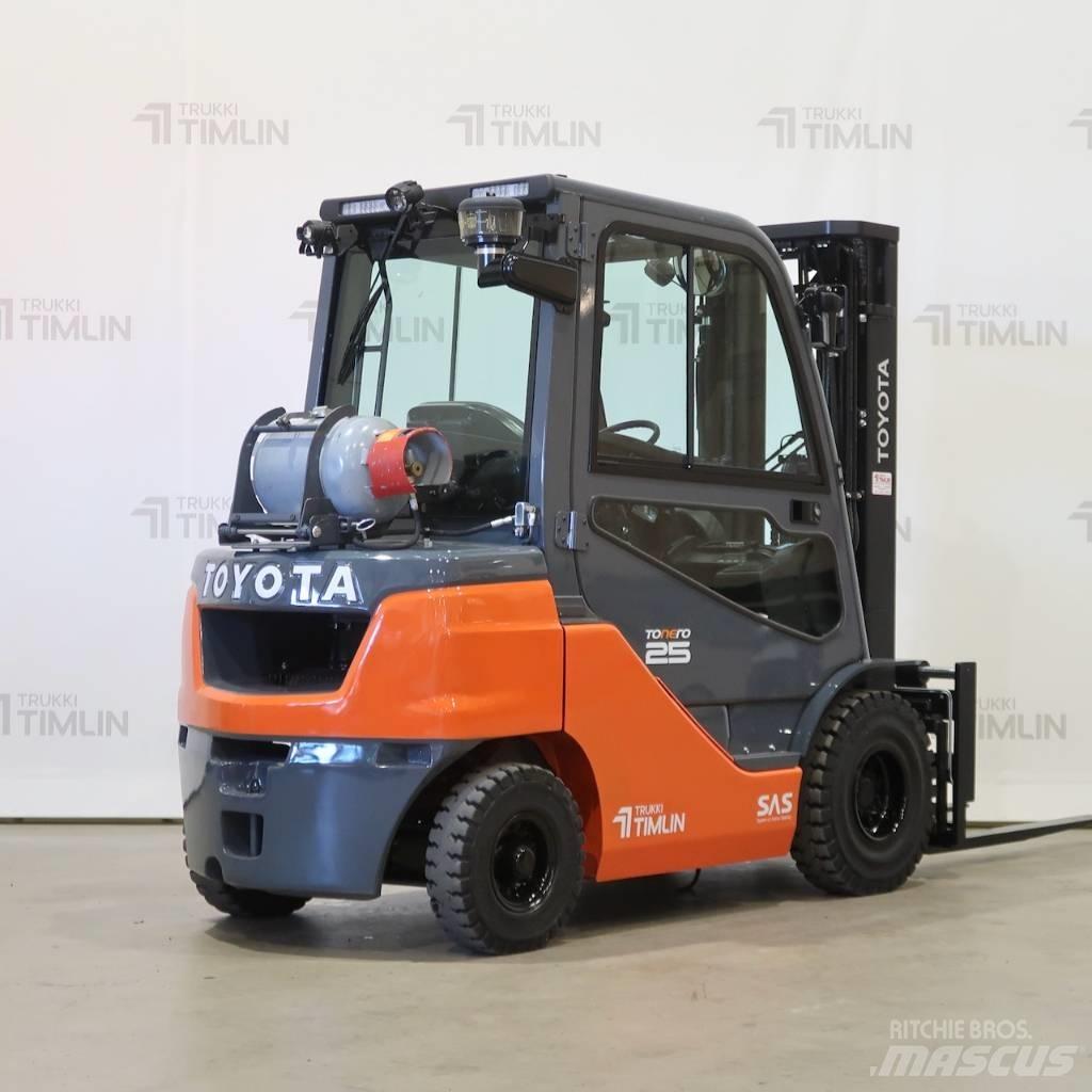 Toyota 02-8FGF25 Газовые погрузчики