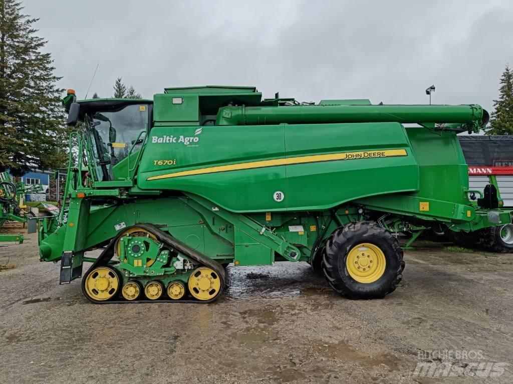 John Deere T670i Зерноуборочные комбайны